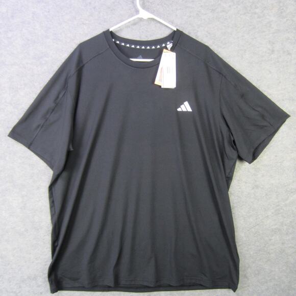 Adidas Shirt Mens 2XL Black M Active Tee Performance Athletic Training JX5409 - Picture 1 of 6